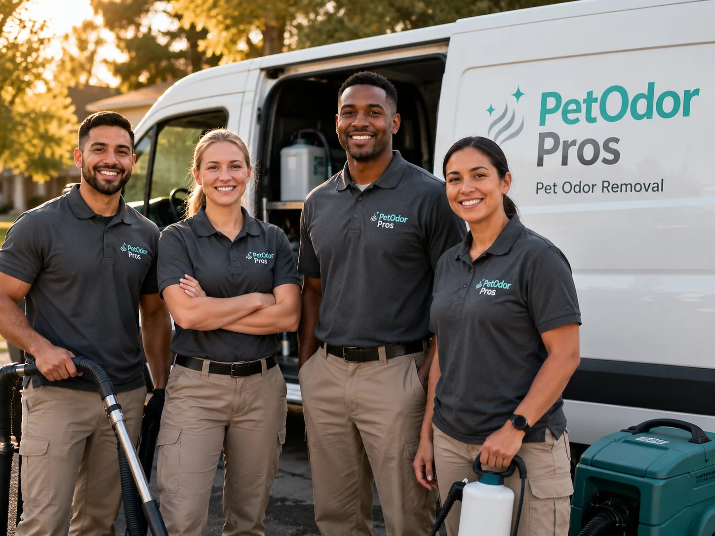Pet Odor Removal team serving Clayton, MI